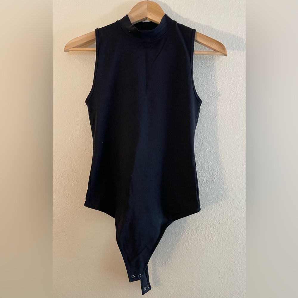 Soft A&F Mock Neck Bodysuit